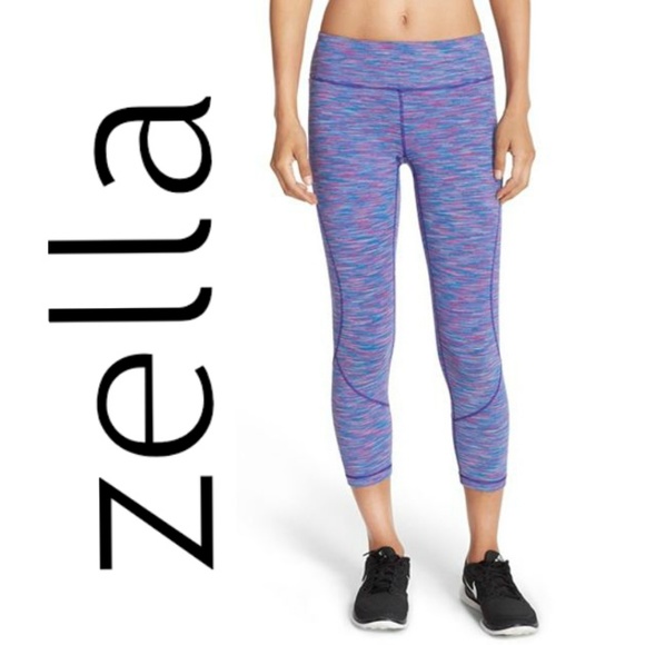 Zella Pants - Zella Live In Crop Leggings Purple Size 10